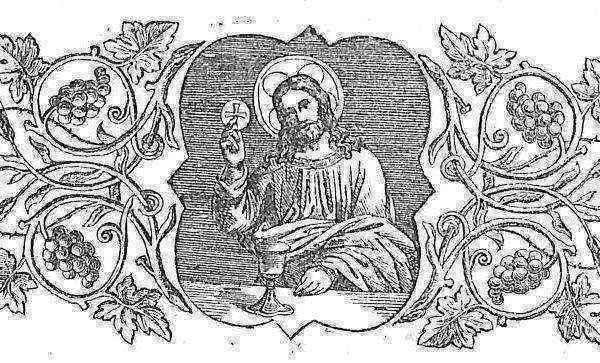 Die Abendmahlsworte Jesu sind eindeutig: Jesus hält die geweihte Hostie hoch