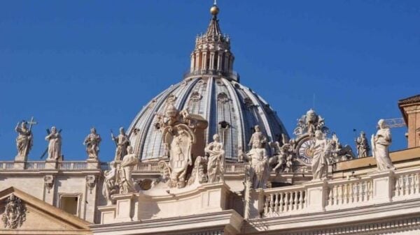 Vatikan Petersdom ist Sinnbild der katholischen Kirche