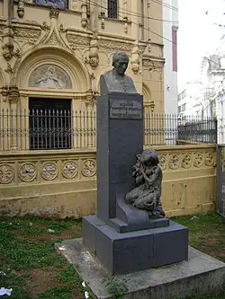 Manoel da Nóbrega Begründer der Jesuitenmission; Statue in Salvador Bahia Brasilien