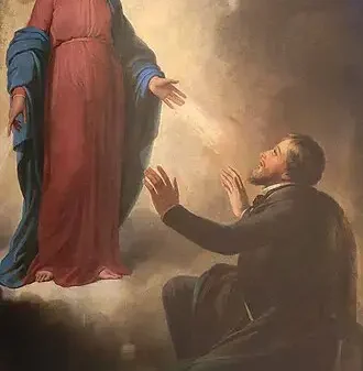 Bekehrung des Alphons Maria Ratisbonne durch die allerseligste Jungfrau Maria