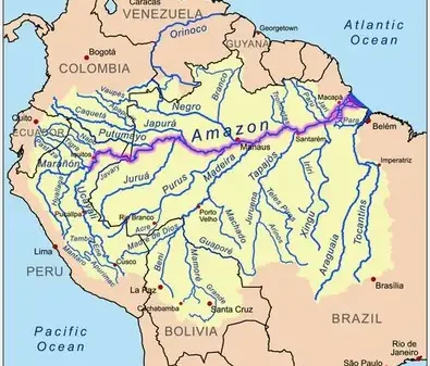 Der Amazonas und sein Einzugsgebiet