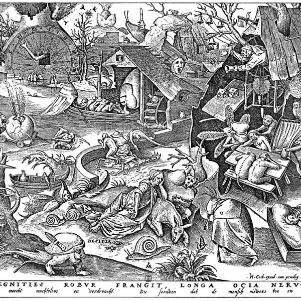 Nützet die Zeit, denn die Tage sind böse: Brueghel- Das Laster der Trägheit