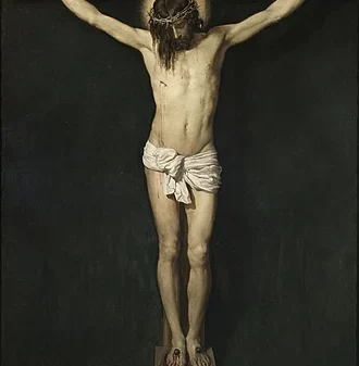Tod unseres Heilandes Jesu Christi am Kreuz: Gemälde von Diego Velázquez (1599–1660)