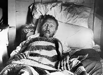 Pater Damien auf seinem Sterbebett, 14. April 1889