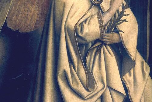 Erzengel Gabriel: Gemälde von Jan van Eyck
