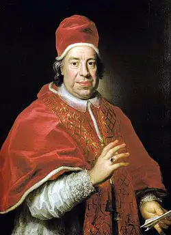 Das Pontifikat von Innozenz XIII. (regierte von 1721 bis 1724)
