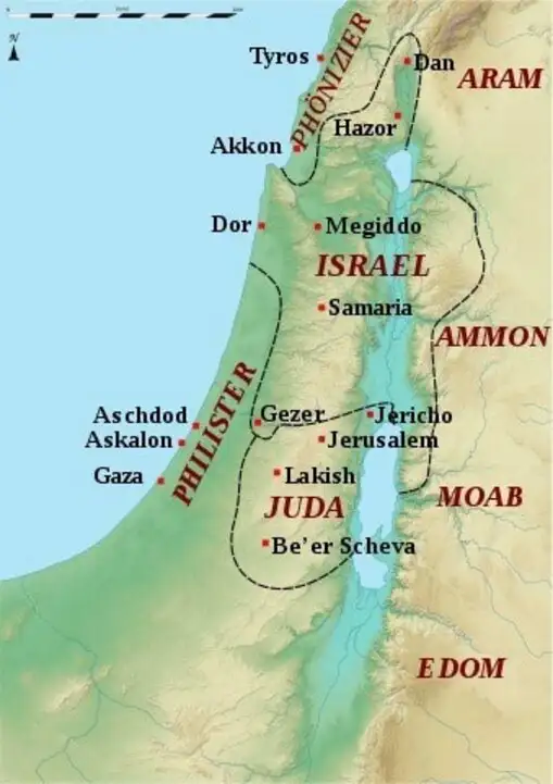 Allm&auml;hlicher Verfall des Volkes Israel: Trennung des Reiches