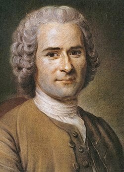 Porträt Jean-Jacques Rousseau