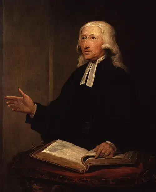 Porträt von John Wesley