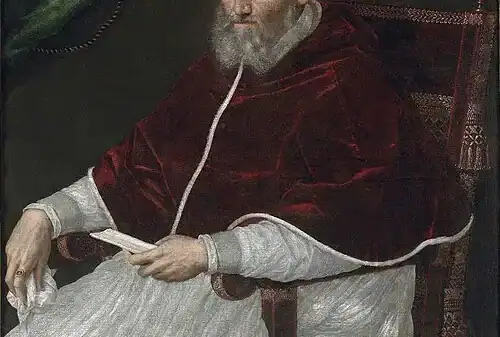 Porträt von Papst Gregor XIII. (regierte von 1572 bis 1585)