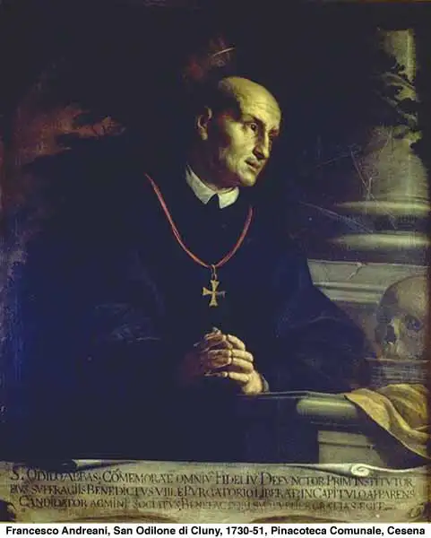 Heiliger Odilo Abt des Klosters von Cluny