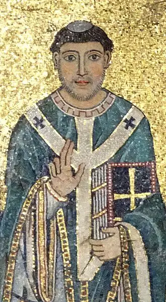 Der heilige Papst Julius I. (regierte von 337 bis 352)