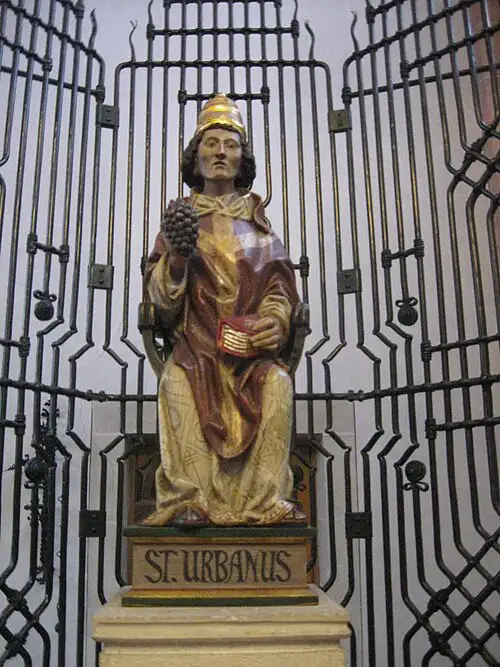 Der heilige Papst Urban I. (regierte von 222 bis 230)