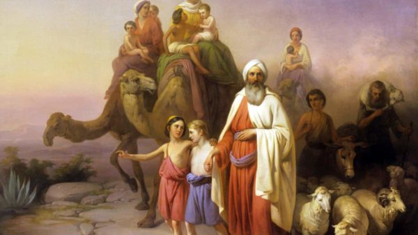 Abraham ist Vorbild des Glaubens: Er verlässt das heidnische Ur und zieht nach Kanaan auf Geheiß Gottes