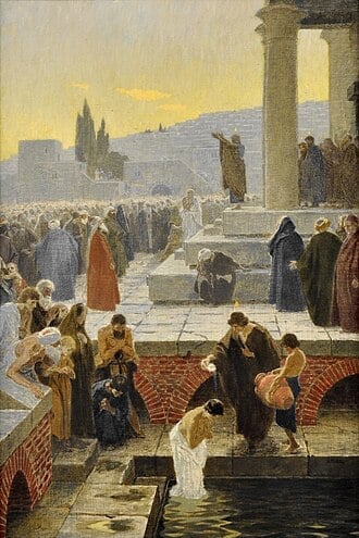 Unterricht für den Pfingstmontag: Petrus hält seine Pfingstrede in Jerusalem