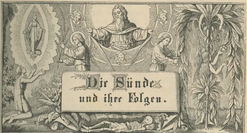 Die Sünde und ihre Folgen