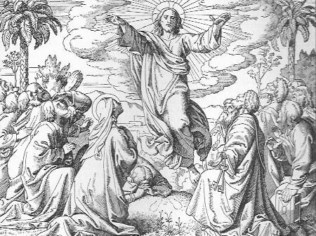 Die Himmelfahrt Jesu in Seinem verklärten Leib